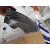 vidaXL Luifeldoek 350x250 cm Blauw/Wit -60% KORTING!