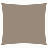 vidaXL Zonnescherm Vierkant 7x7m Taupe - 40% Korting!