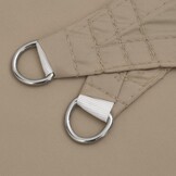 vidaXL Zonnescherm Vierkant 7x7m Taupe - 40% Korting!