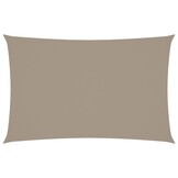 Zonnescherm Rechthoek Taupe 4x7m - 51% Korting! (Retour)