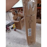 Kamerscherm 5 Panelen Wit 250x220cm - 68% Korting!