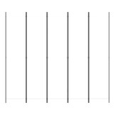 Kamerscherm 5 Panelen Wit 250x220cm - 68% Korting!