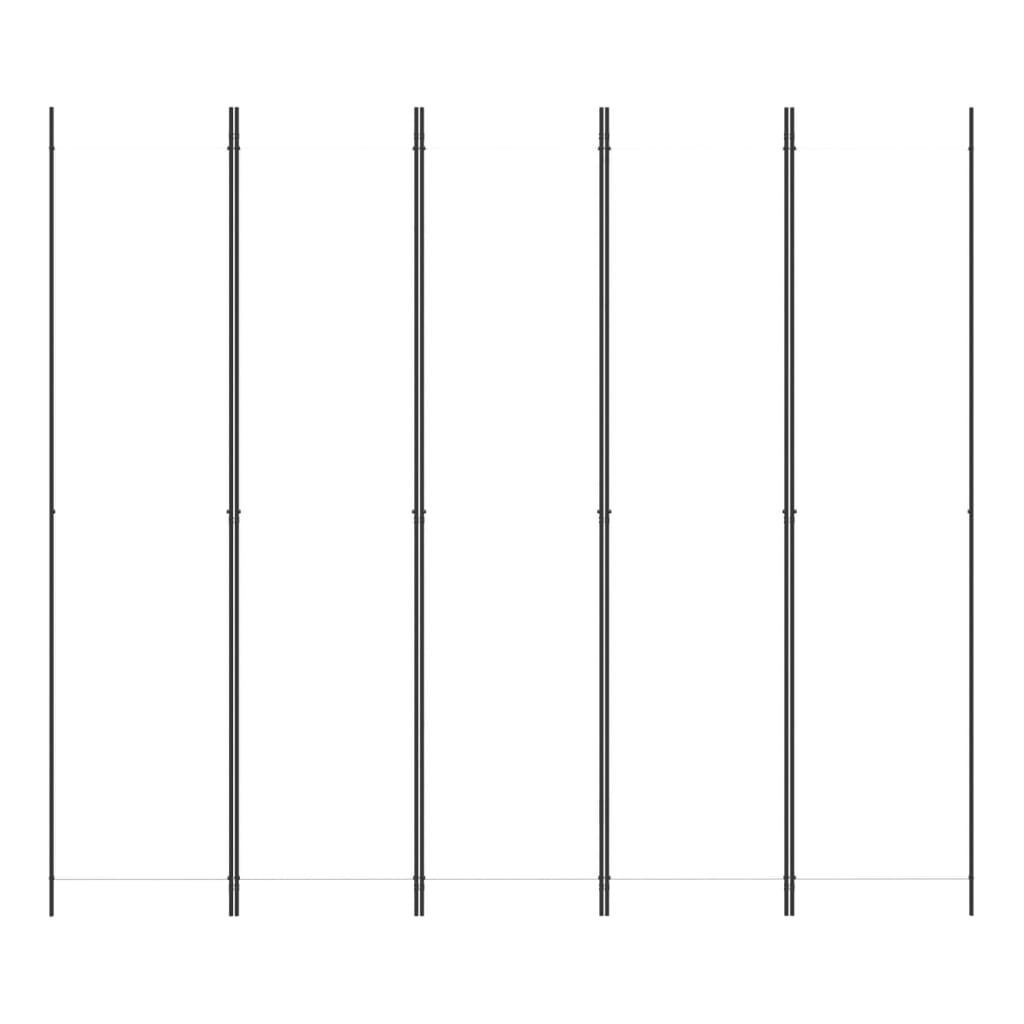 Kamerscherm 5 Panelen Wit 250x220cm - 68% Korting!