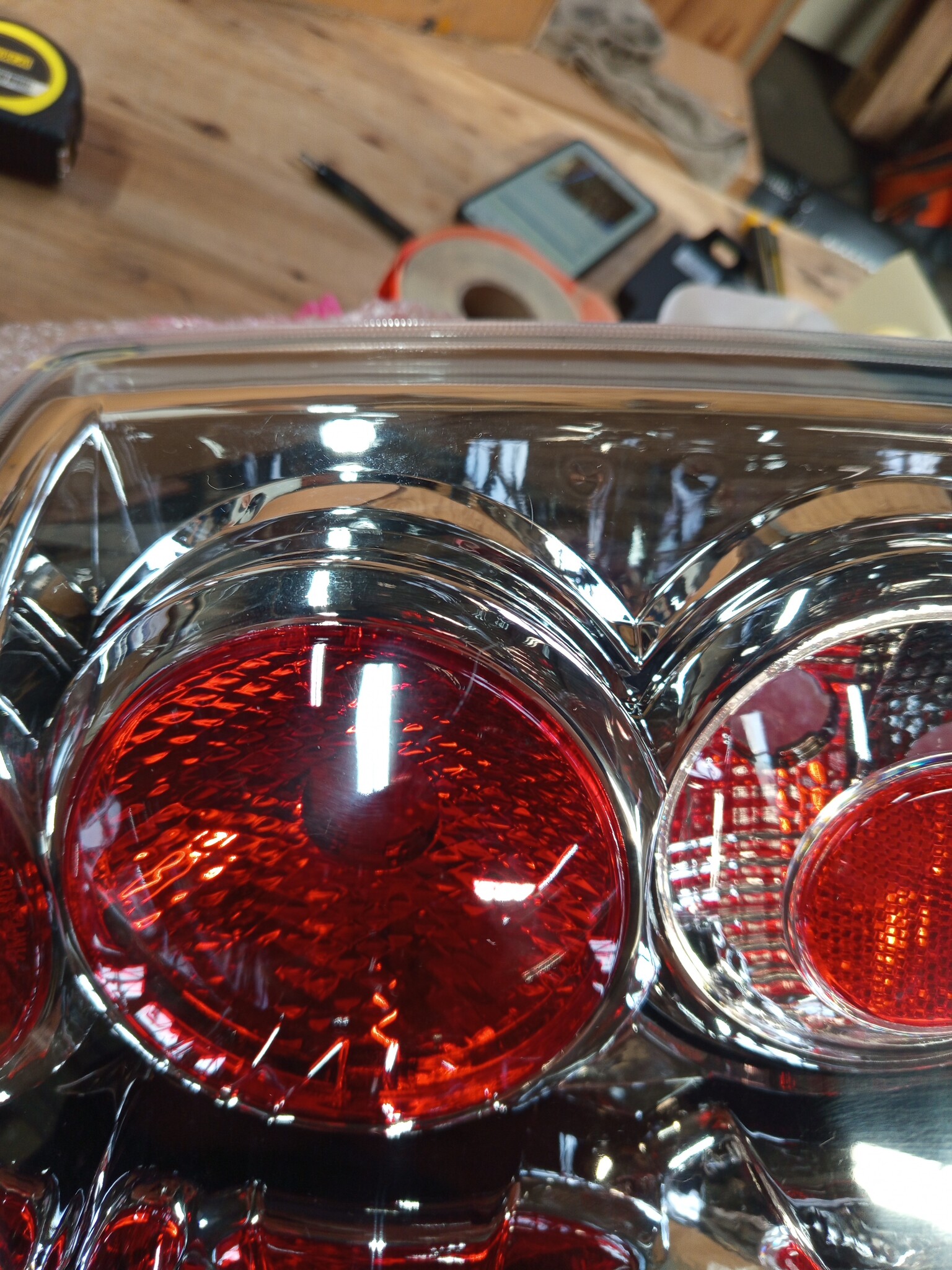 HYUNDAI TUCSON Achterlichten Chroom 04-10 - 40% Korting!