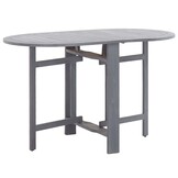 vidaXL Tuintafel Acaciahout Grijs 120cm - 46% Korting!