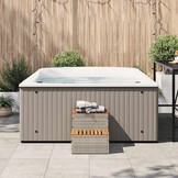 Hottub Opstap vidaXL - 35% Korting! Rattan & Acaciahout