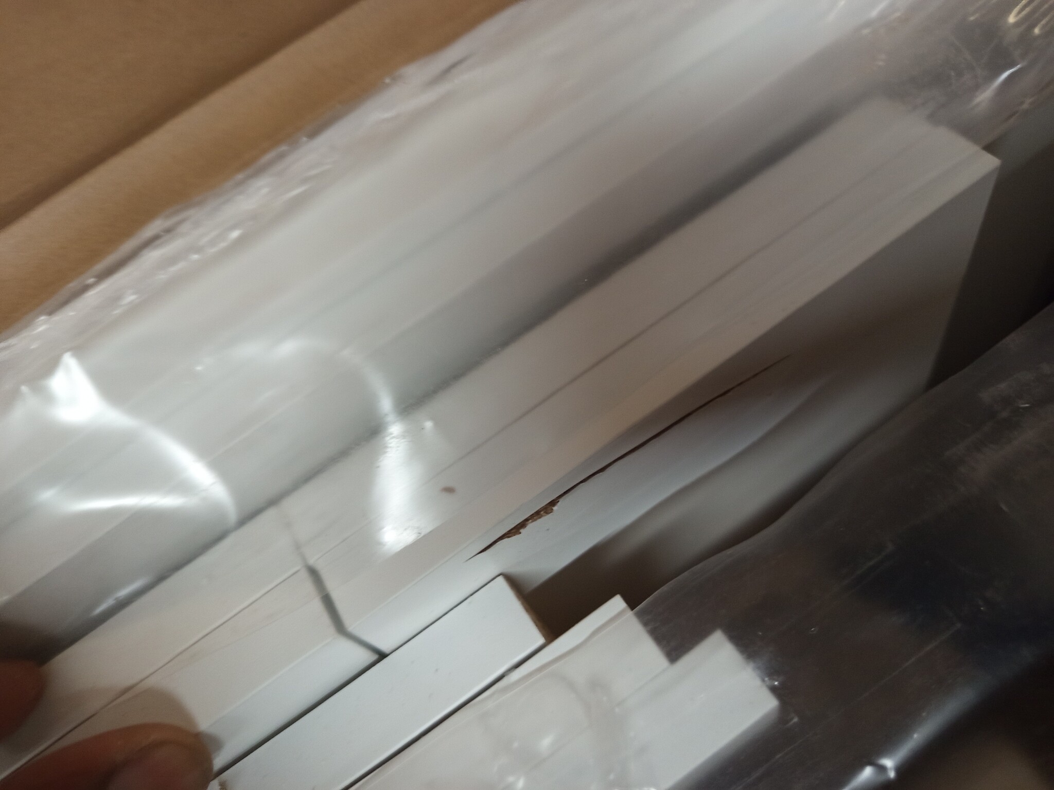 vidaXL Bedlades Wit, Krasje -59%! OP=OP