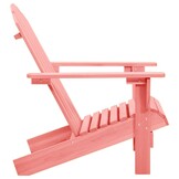 VidaXL Adirondack Tuinstoel Roze Vurenhout - 56% Korting!