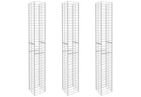 Schanskorven 3x 25x25x197cm gegalvaniseerd - 46% Korting!
