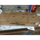 Wandtafel Hout Zwart 110cm - Retourdeal: 60% Korting!