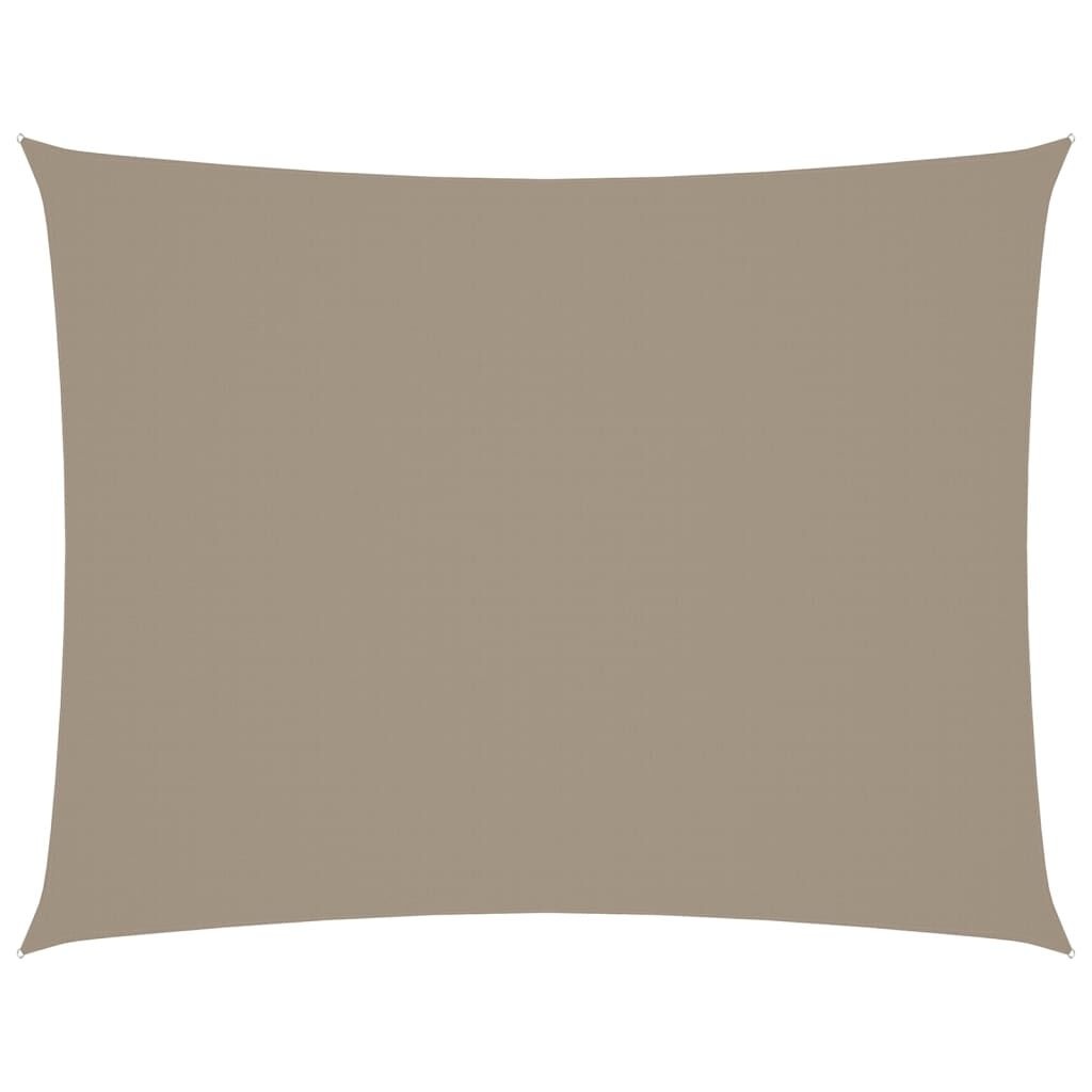 Zonnescherm Rechthoek Taupe 4x5m - 40% Korting!