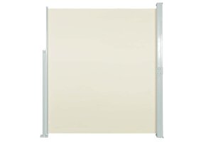 Tuinscherm Uittrekbaar 170x300cm Crème - 40% Korting!