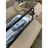 Opvouwbaar Opbergrek op Wielen - 5 Planken - Zwart - 40% Korting!