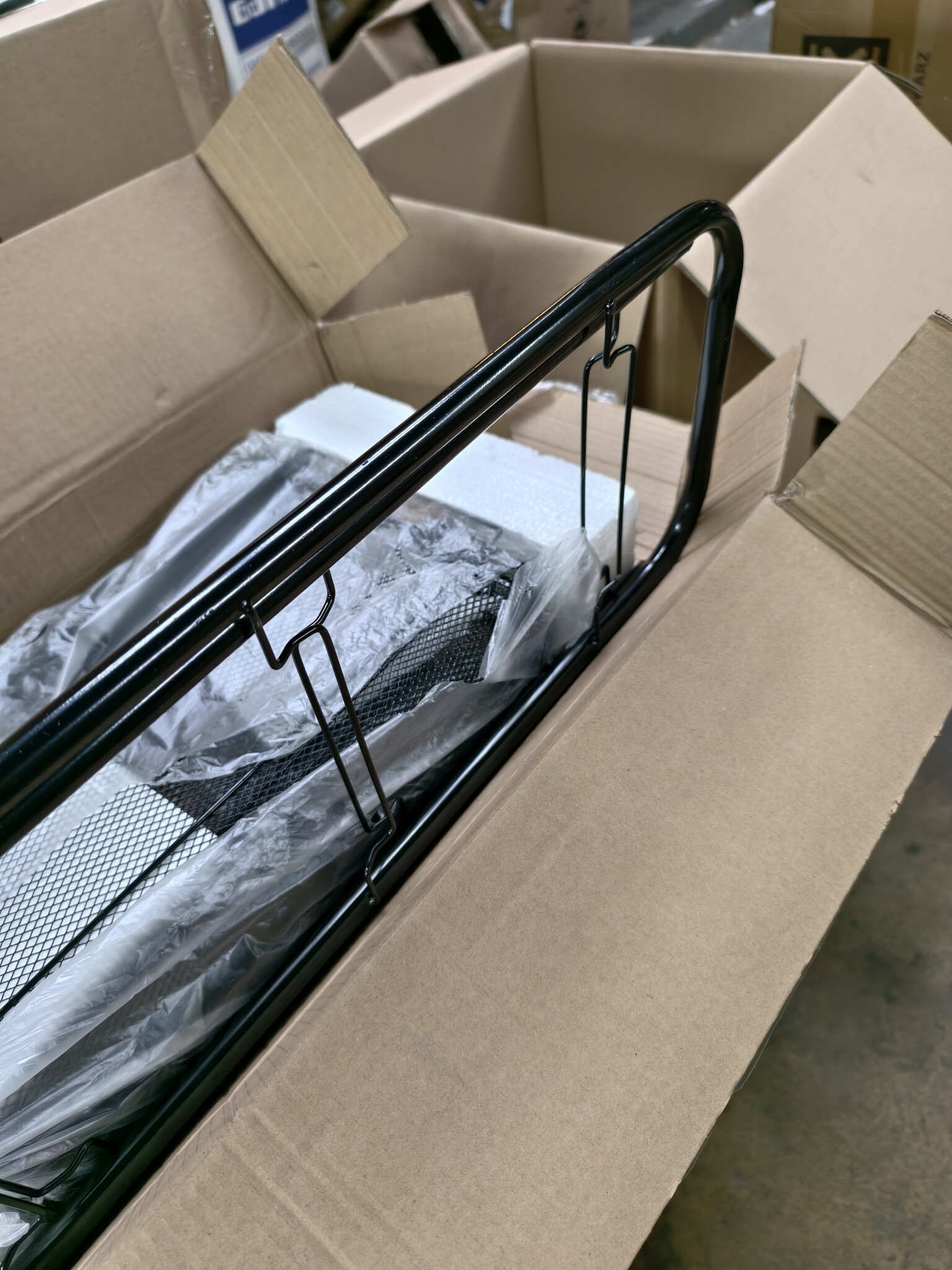 Opvouwbaar Opbergrek op Wielen - 5 Planken - Zwart - 40% Korting!