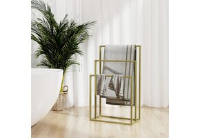 VidaXL Handdoekenrek Goud - 35% Korting! Nieuw!