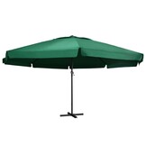 vidaXL Parasol 600cm Groen - Beschadigd - 55% Korting!
