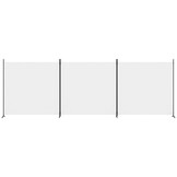 Kamerscherm Wit 525x180cm - 55% Korting! OP=OP