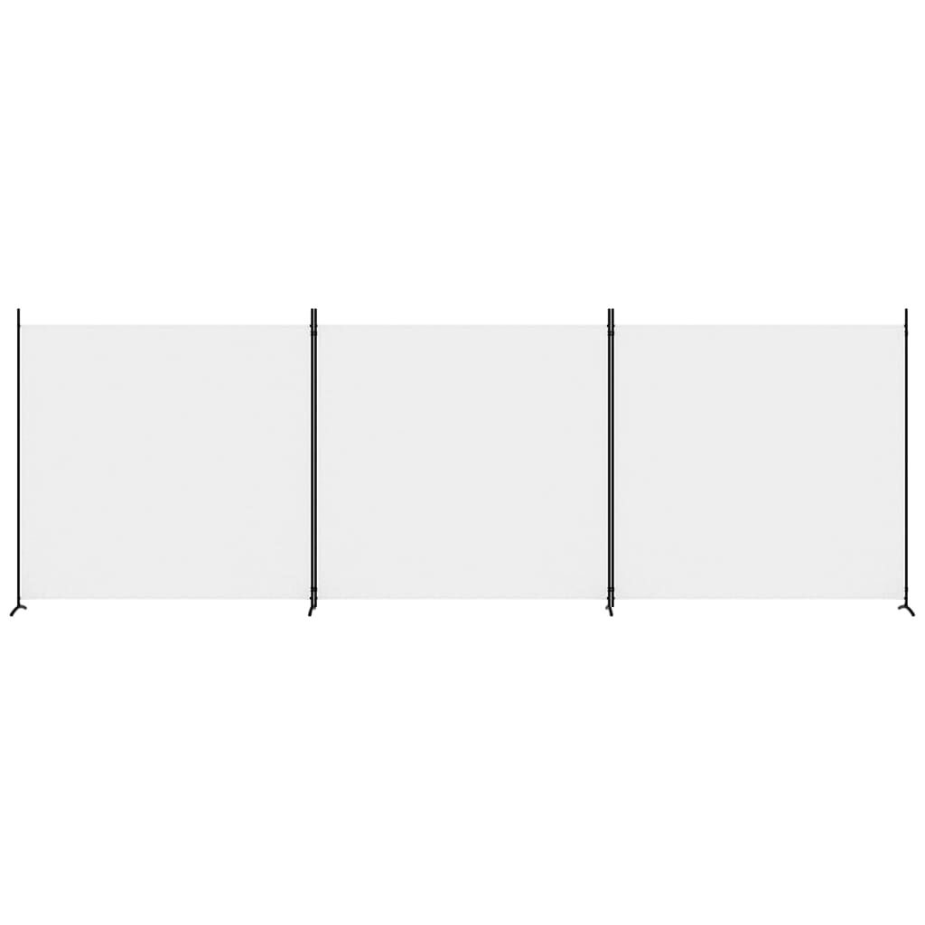 Kamerscherm Wit 525x180cm - 55% Korting! OP=OP