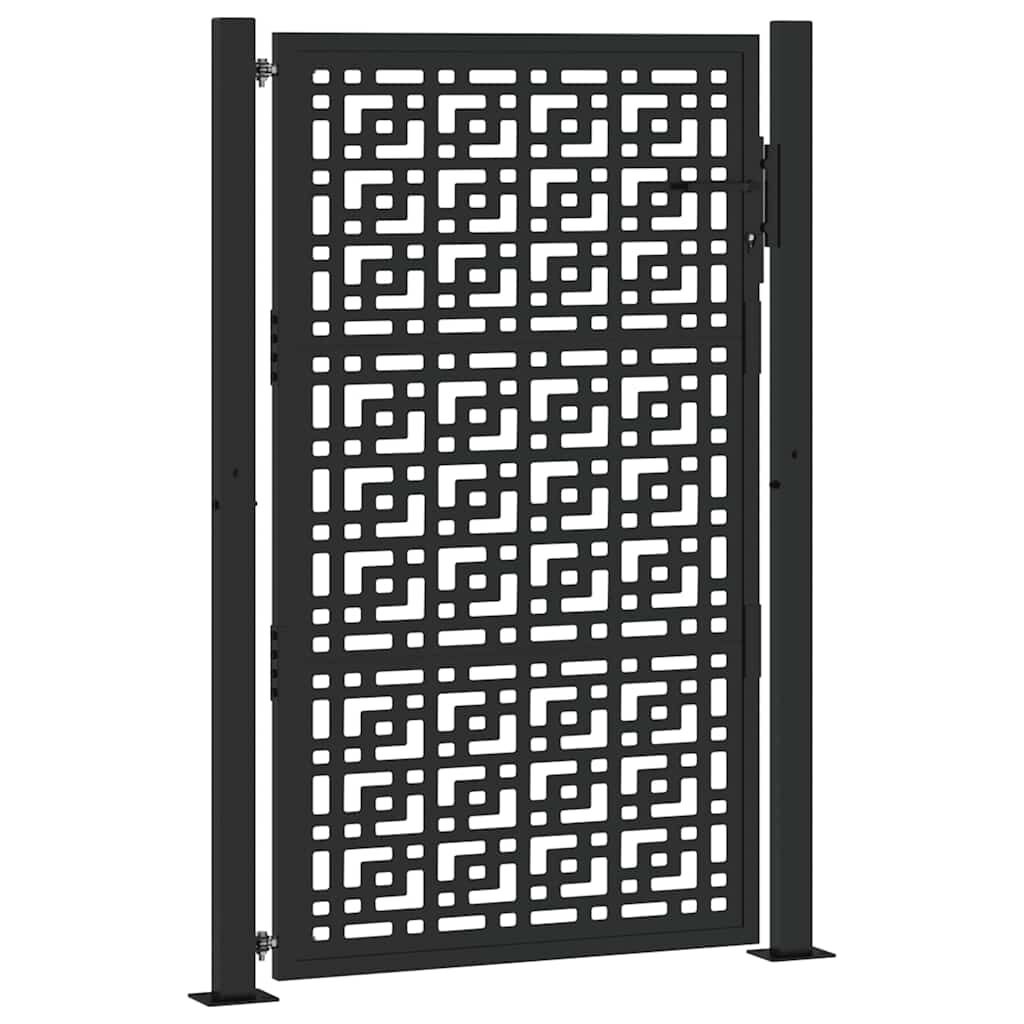 VidaXL Poort Zwart 105x155cm - 55% Korting! Krasjes