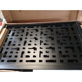 VidaXL Poort Zwart 105x155cm - 55% Korting! Krasjes