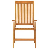 VidaXL Tuinstoelen (2x) Eucalyptus -46%! Inklapbaar, Zo Goed Als Nieuw