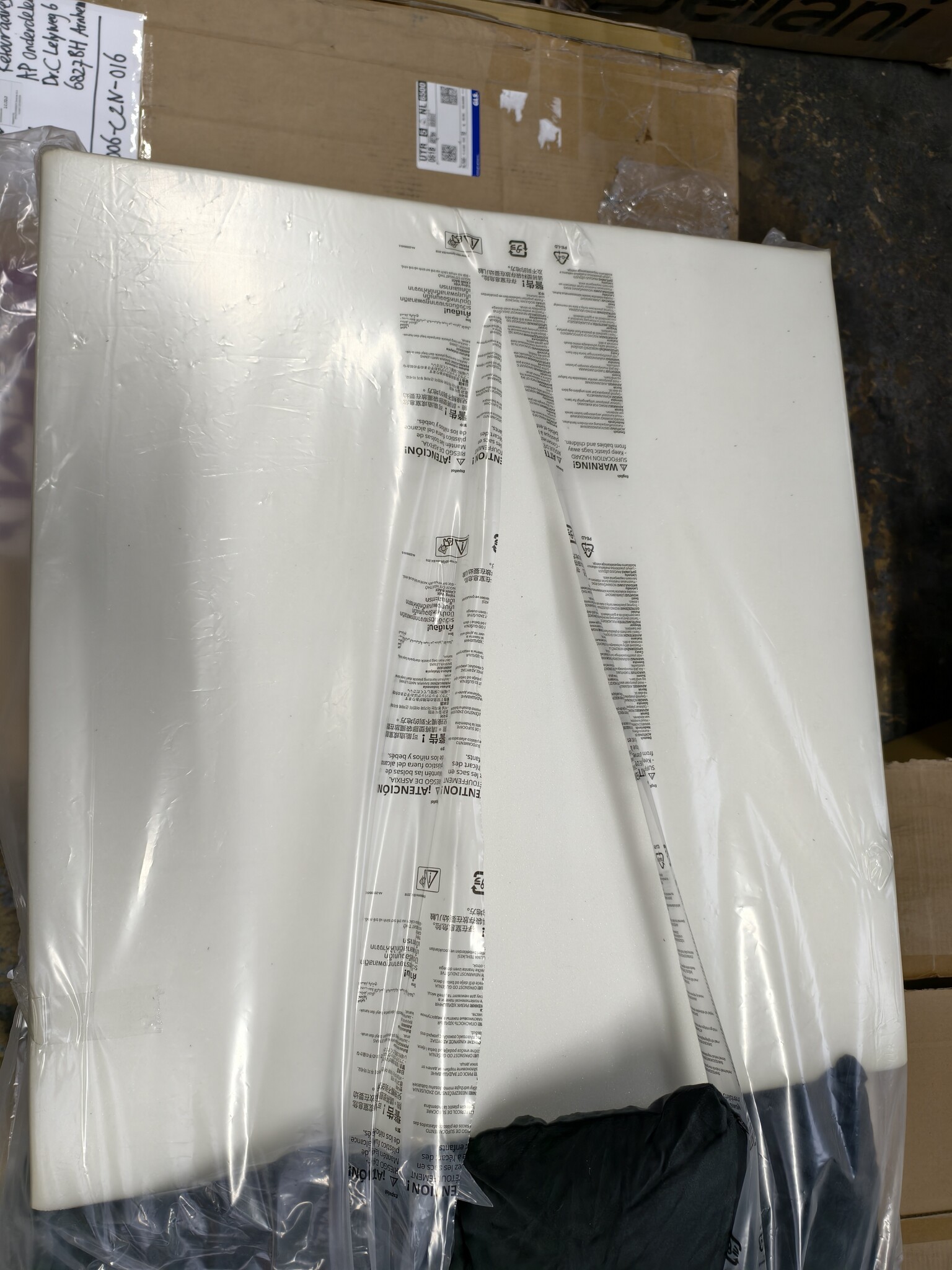 Opvouwbaar Logeermatras 200x70cm Donkergrijs -60% Korting!