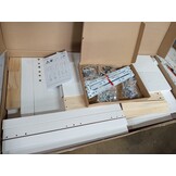 Salontafel Grenenhout Wit 102cm - 55% Korting! (Krasjes)