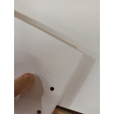 Salontafel Grenenhout Wit 102cm - 55% Korting! (Krasjes)