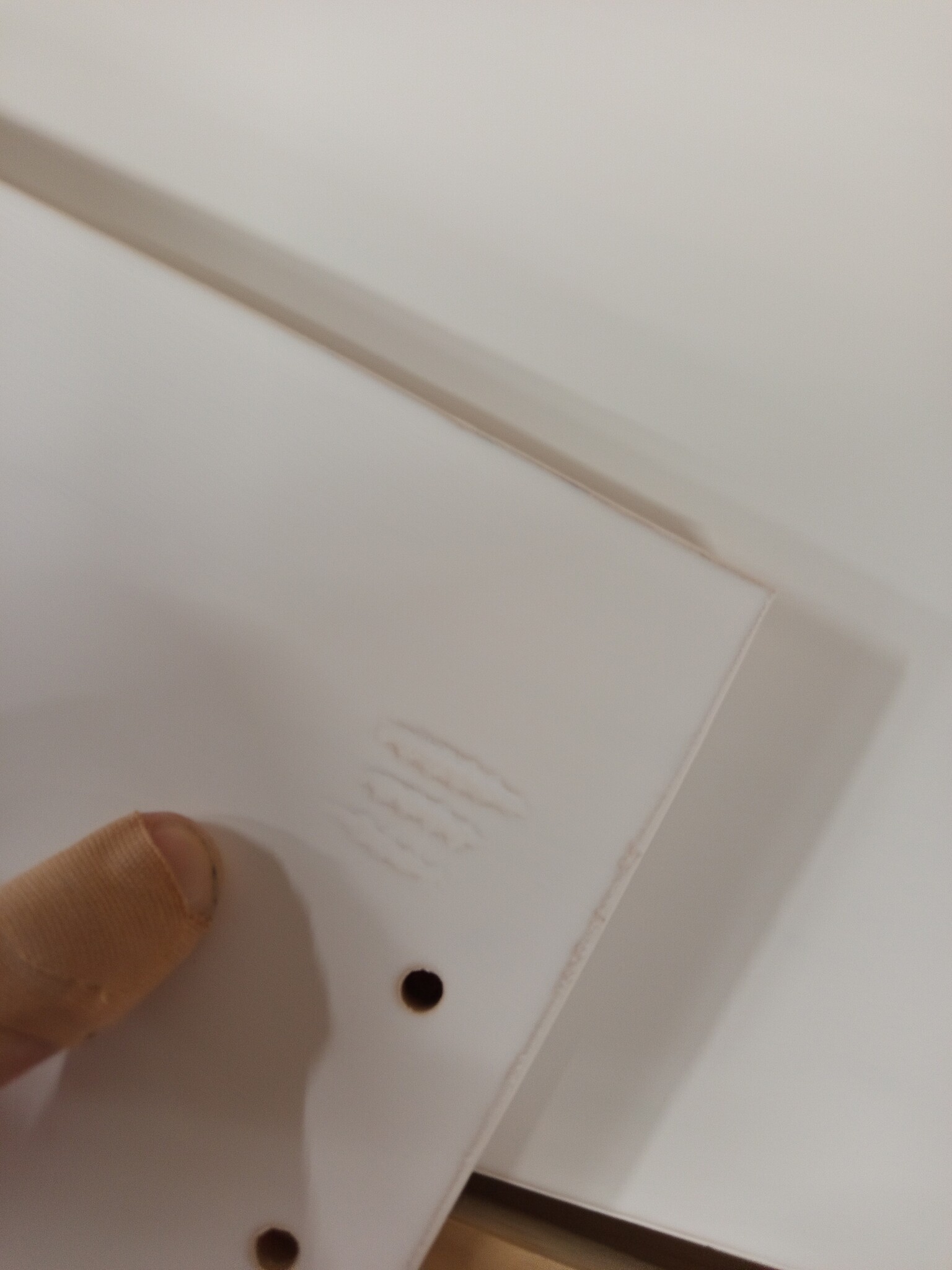 Salontafel Grenenhout Wit 102cm - 55% Korting! (Krasjes)