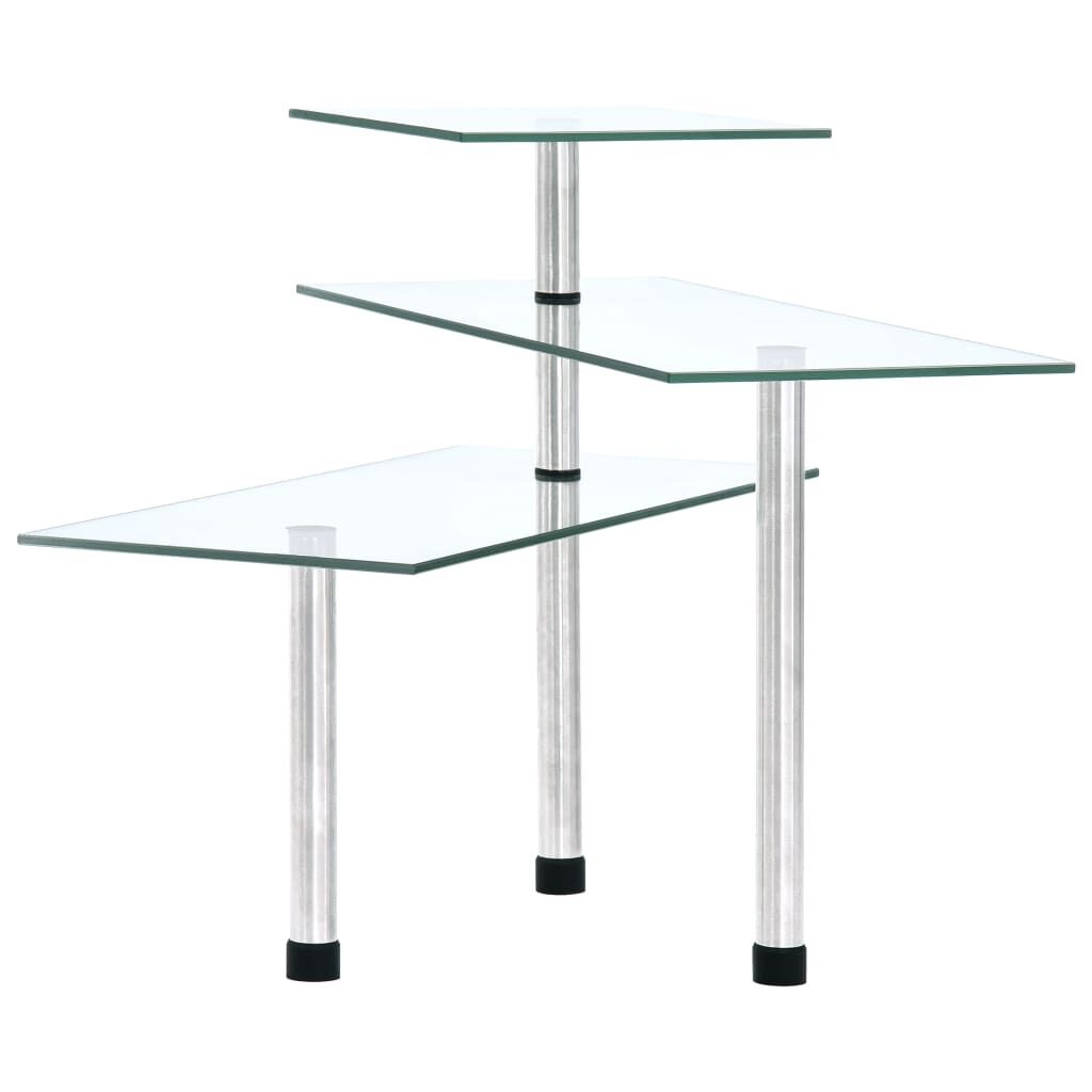 Hoekkastje Keuken Glas 3-Laags -40%! (Retour)