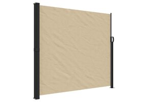 vidaXL Uittrekbaar Windscherm 180x600 cm Beige - 40% Korting!