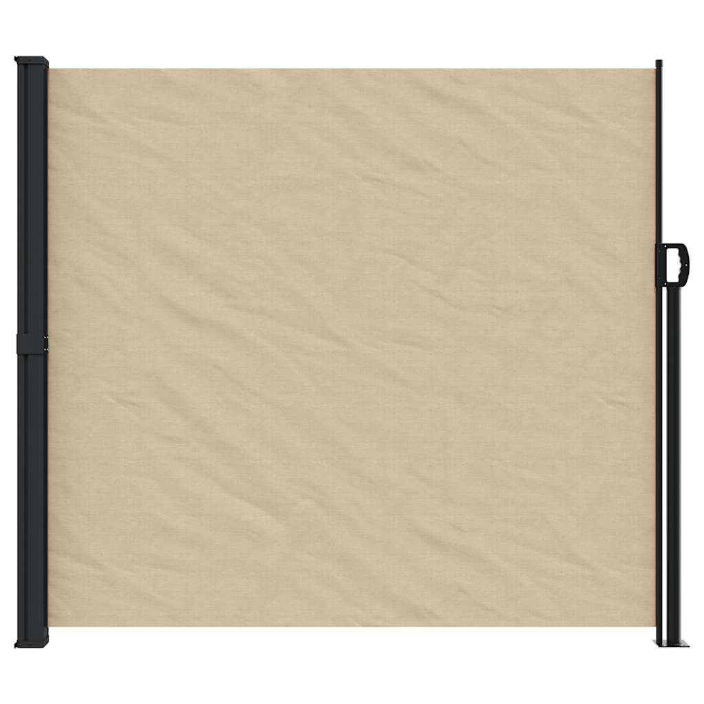 vidaXL Uittrekbaar Windscherm 180x600 cm Beige - 40% Korting!
