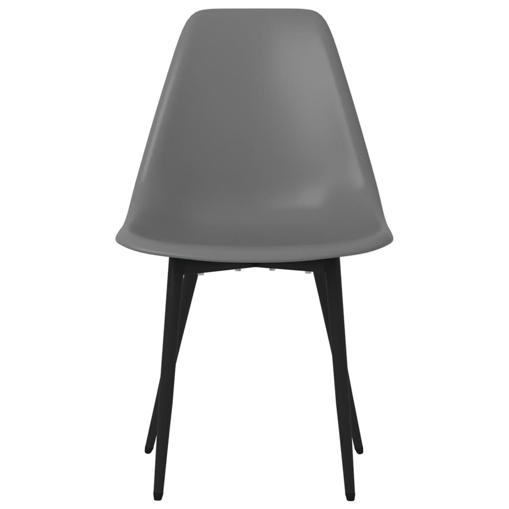 VidaXL Eetkamerstoelen (2 st) Grijs - 78% Korting!