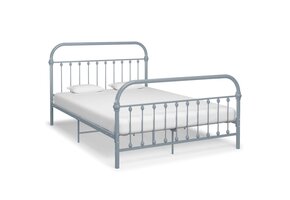 VidaXL Bedframe 140x200 Grijs - 55% Korting - Krasjes
