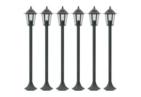 vidaXL Tuinlampen 6 stuks - 110cm - Donkergroen - 40% Korting!
