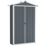 Tuinschuur Gegalvaniseerd Staal Grijs 116x45x175cm - 40% Korting!
