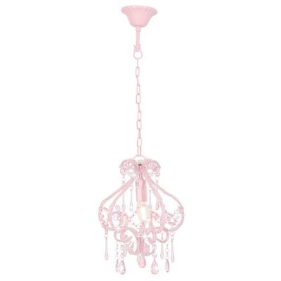 VidaXL Roze Kralen Plafondlamp E14 - 60% Korting!