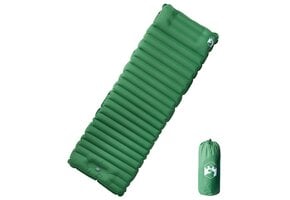 Kampeermatras Zelfopblazend + Kussen - Groen - 40% Korting!