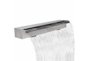 Zwembadwaterval RVS 90cm - 40% Korting! (Retourdeal)