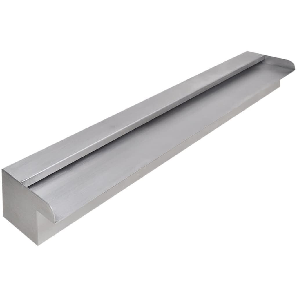 Zwembadwaterval RVS 90cm - 40% Korting! (Retourdeal)