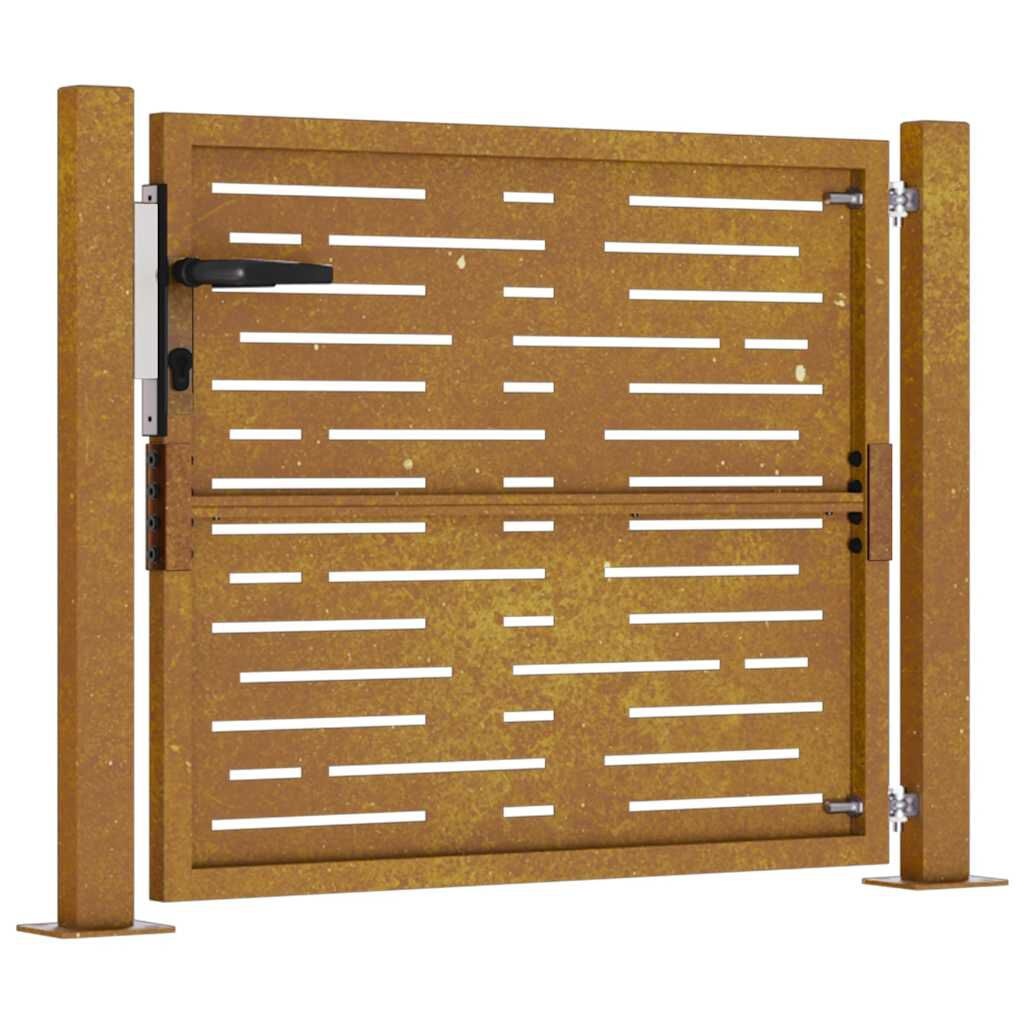 vidaXL Cortenstaal Poort 105x105cm - Nu 40% Korting!