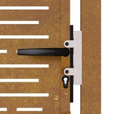 vidaXL Cortenstaal Poort 105x105cm - Nu 40% Korting!