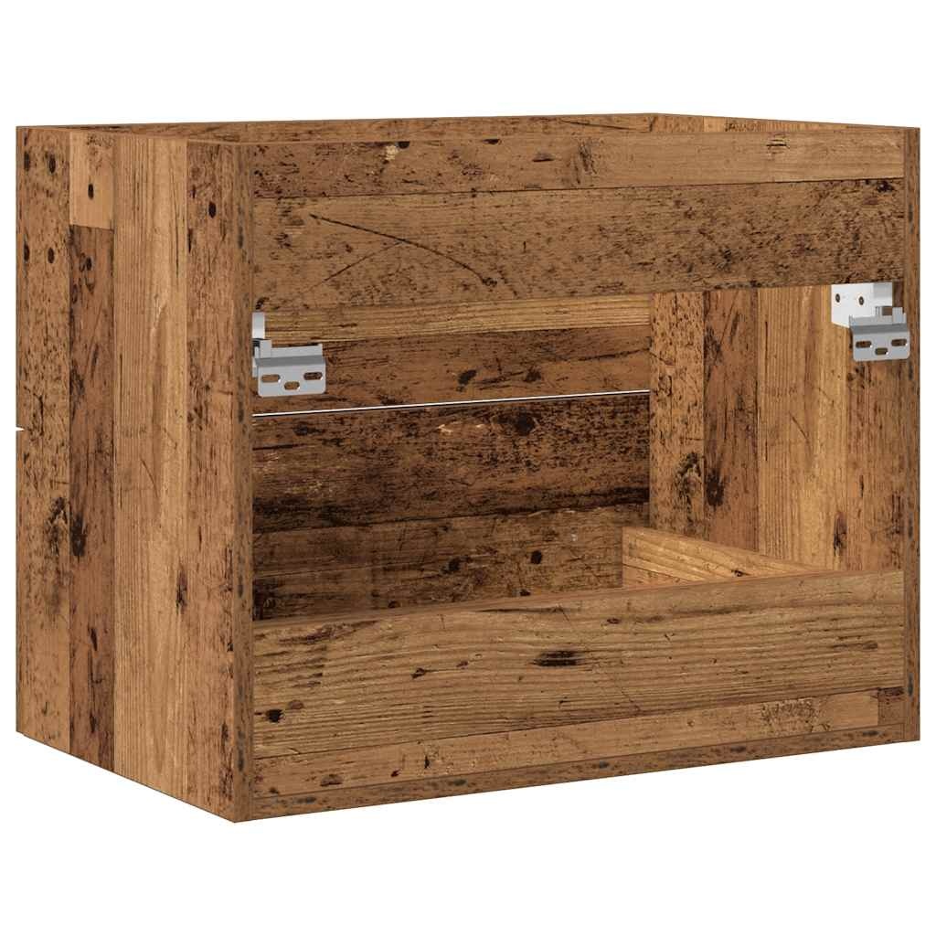vidaXL Wastafelmeubel Oud Hout - 64% Korting! Kras