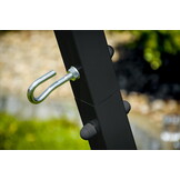 Schommelframe & Hangmat Standaard Zwart - 58% Korting!