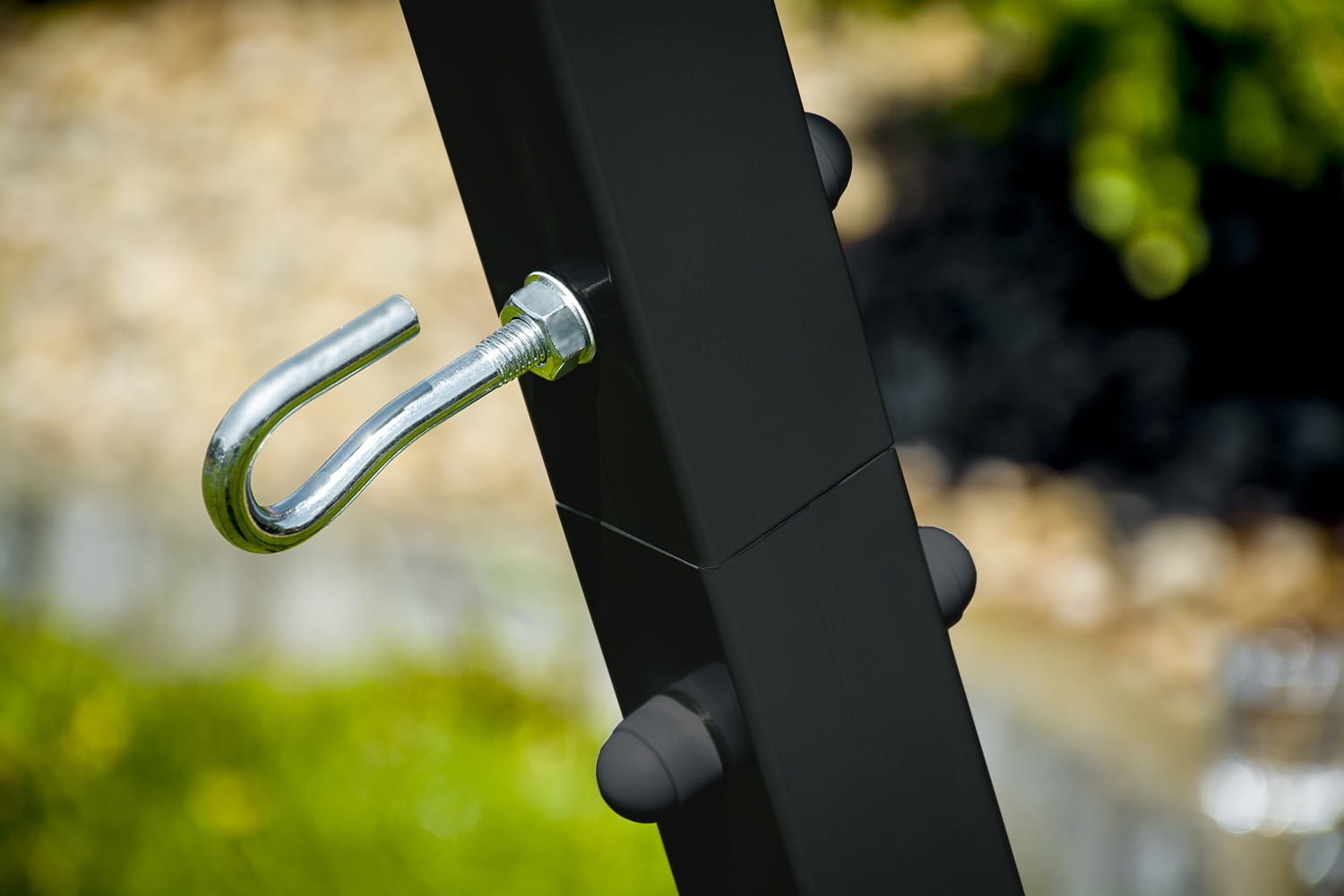 Schommelframe & Hangmat Standaard Zwart - 58% Korting!