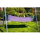 Schommelframe & Hangmat Standaard Zwart - 58% Korting!