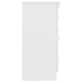 vidaXL Dressoir Wit Grenenhout 77cm - 46% Korting!