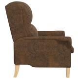 vidaXL Fauteuil Bruin Kunstleer - 51% Korting!