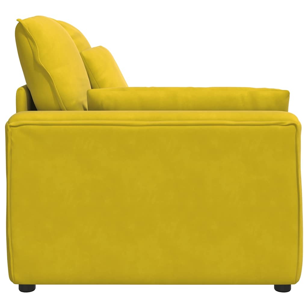 vidaXL Modulaire Bank Armleuning Geel - 42% Korting!