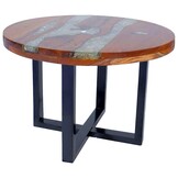 Salontafel Teakhout/Hars 60cm - Retourtje Deal! 46% Korting